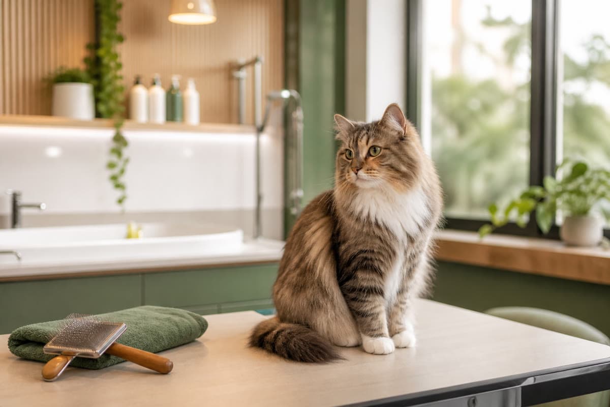 Toilettage du chat : quand faire appel à un toiletteur ?